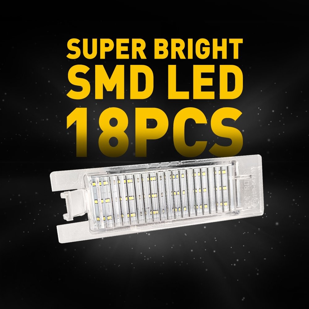 6000K WHITE LED License Plate Light Super For Bright Chevy Camaro Malibu VoltO