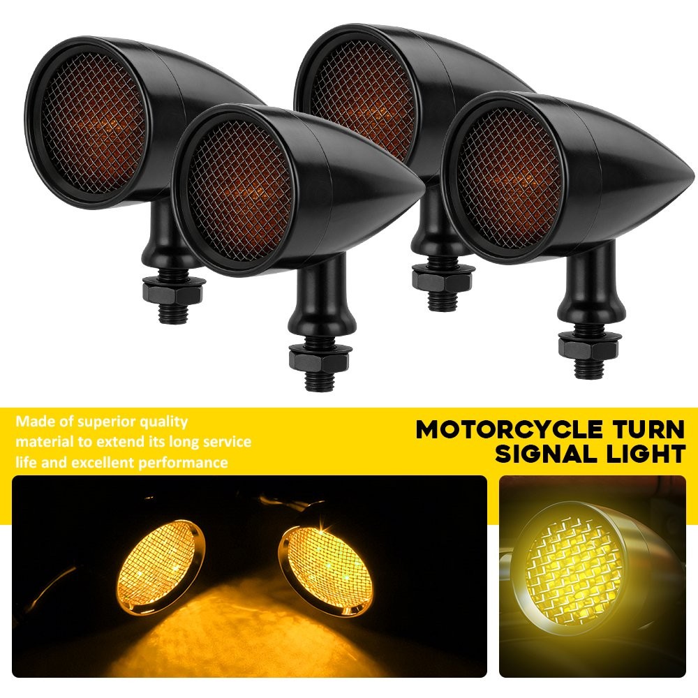 For Yamaha Motorcycle LED Turn Signal Blinker Lights Running Indicator 4-12X