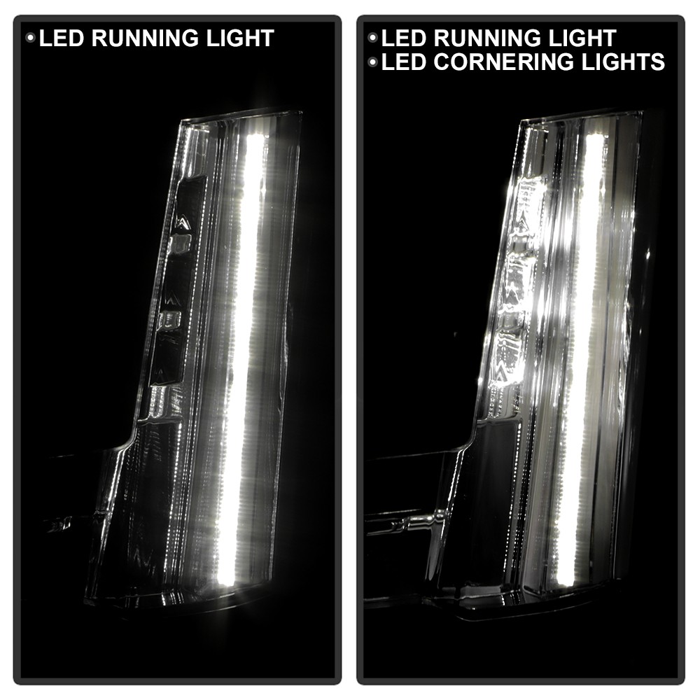 For 2015-2020 Cadillac Escalade w/ Crash Brake LED Fog Lights Signal Lamps Pair