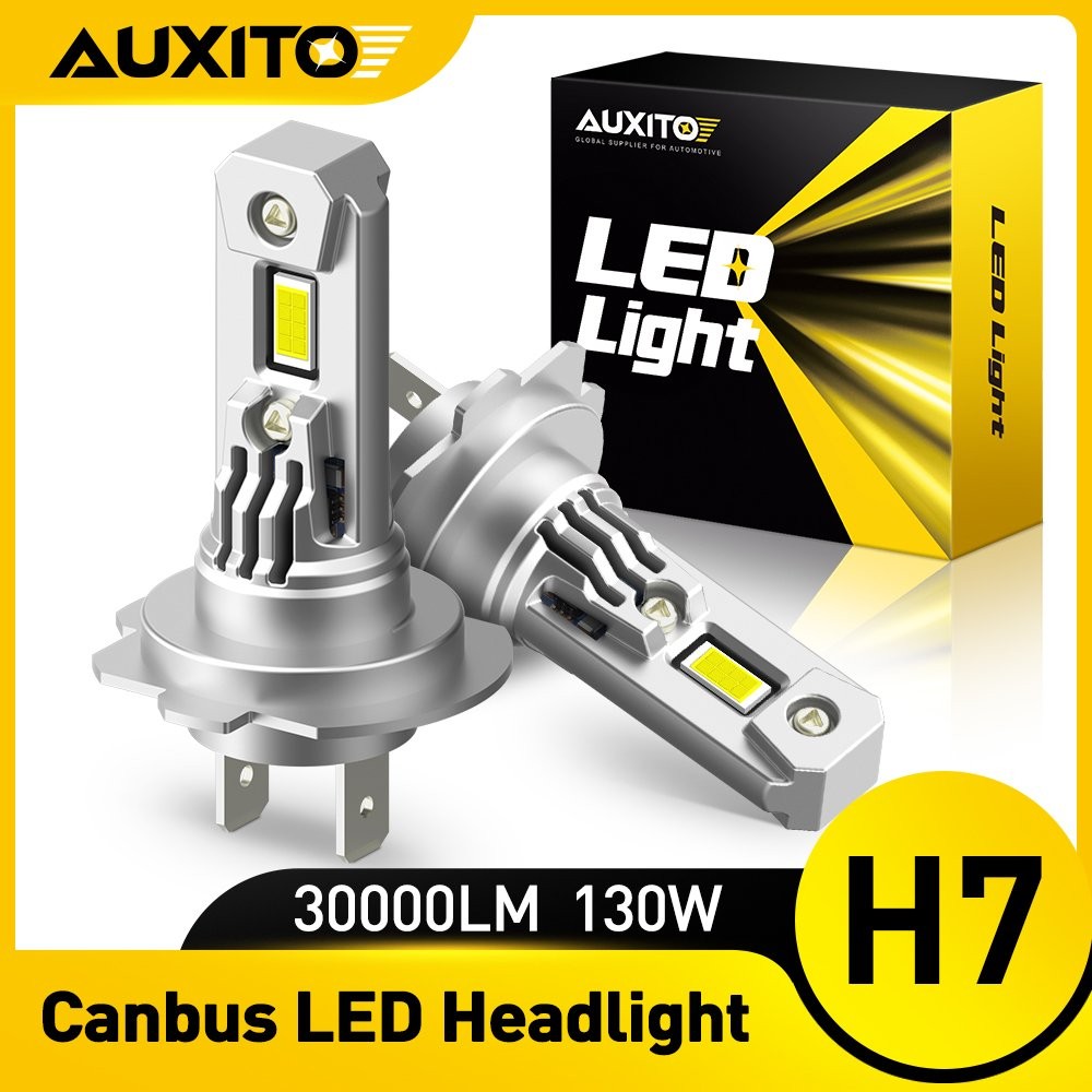 2x H7 LED Headlight Bulb High or Low Beam Super White 30000LM Lights 1-10Set