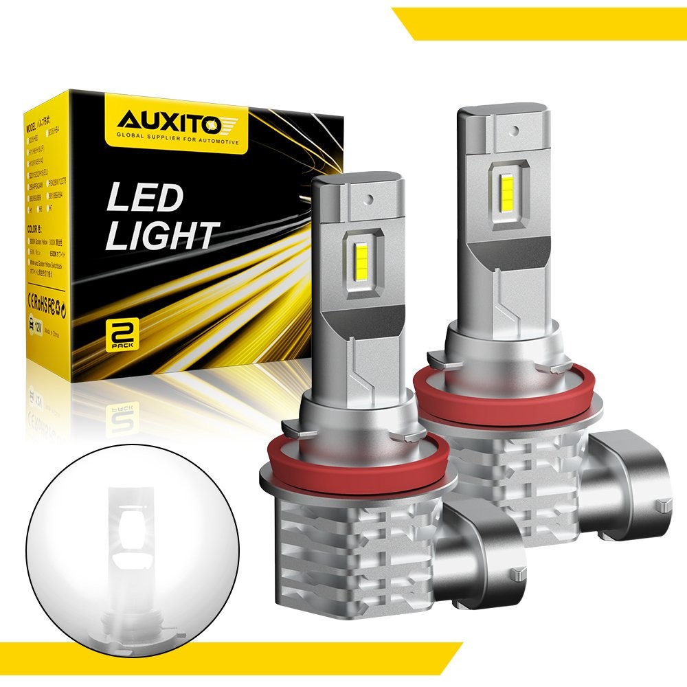 AUXITO 6500K White H8 H11 H9 LED Headlight Headlamp Light Fog 40000LM High/Low