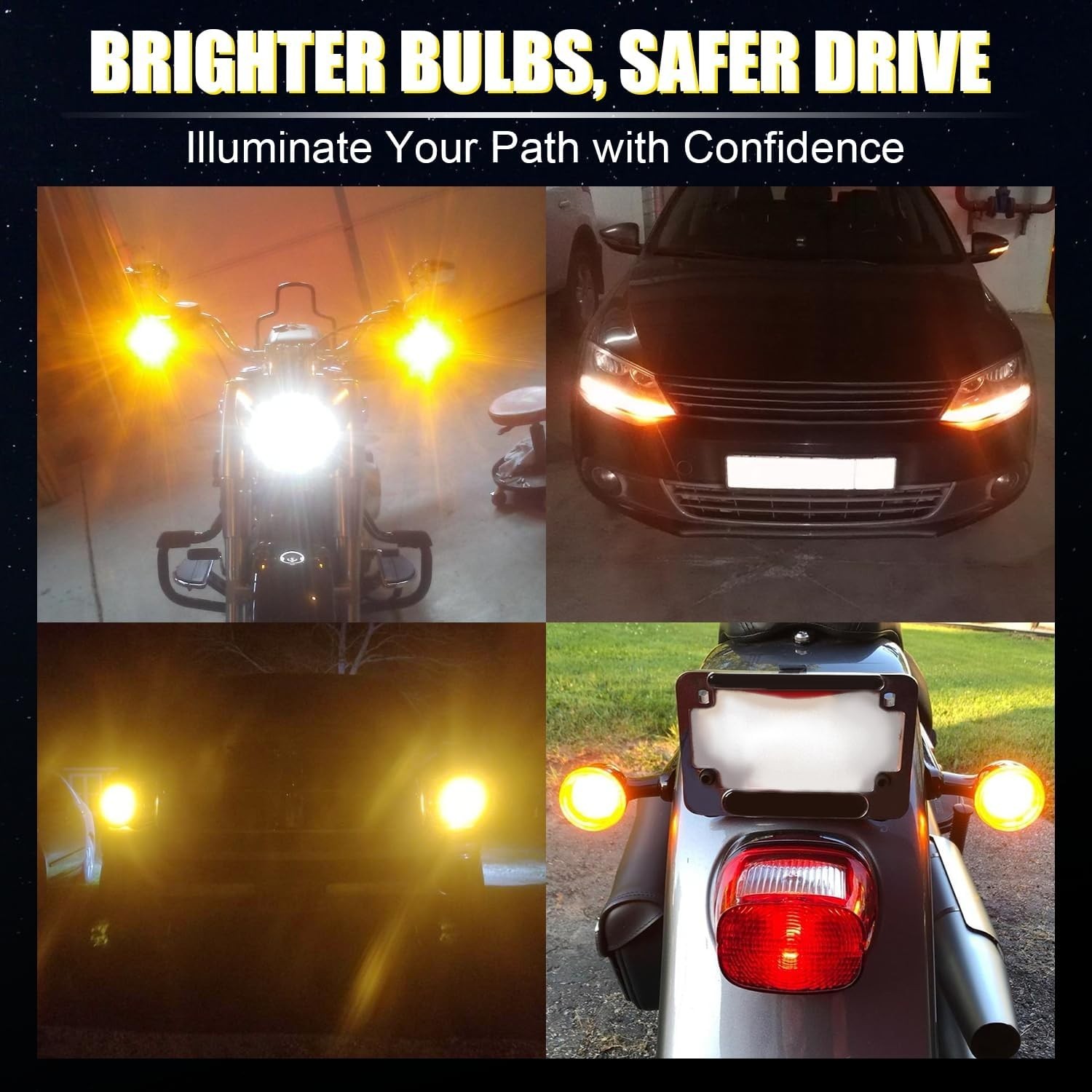 Ultra Bright 3157 LED Blinker Lights – 600 Lumens, Lifetime 30,000 Hours, 2 Pack
