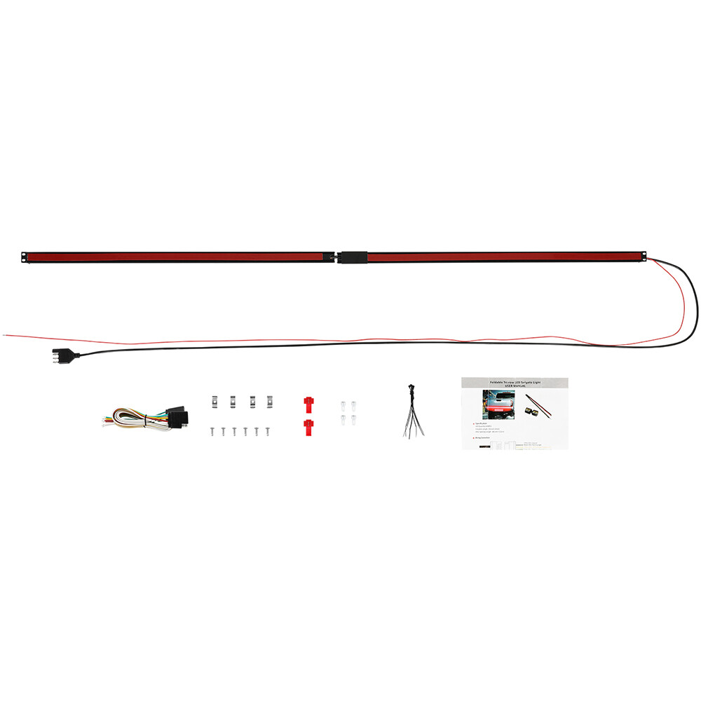 48″ LED Tailgate Strip Light Bar Brake Turn Signal 3-Row For GMC Canyon 04-25
