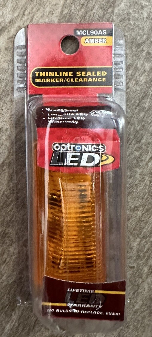 Optronics LED MCL90AS Amber – Lifetime Warranty no Bulbs To change NEW