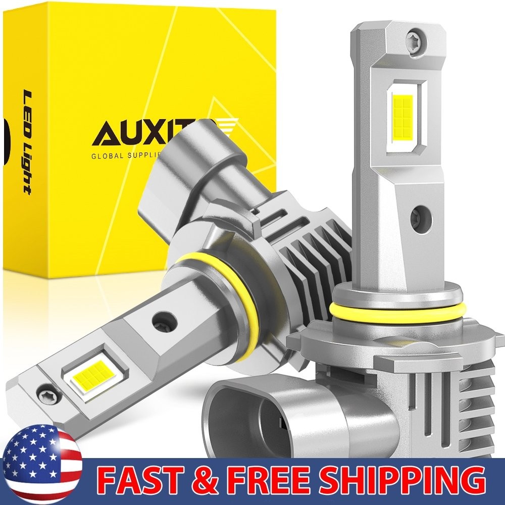 AUXITO 9006 LED Kit Beam Low Headlight Bulb Conversion White Bright 6500K 2/4X
