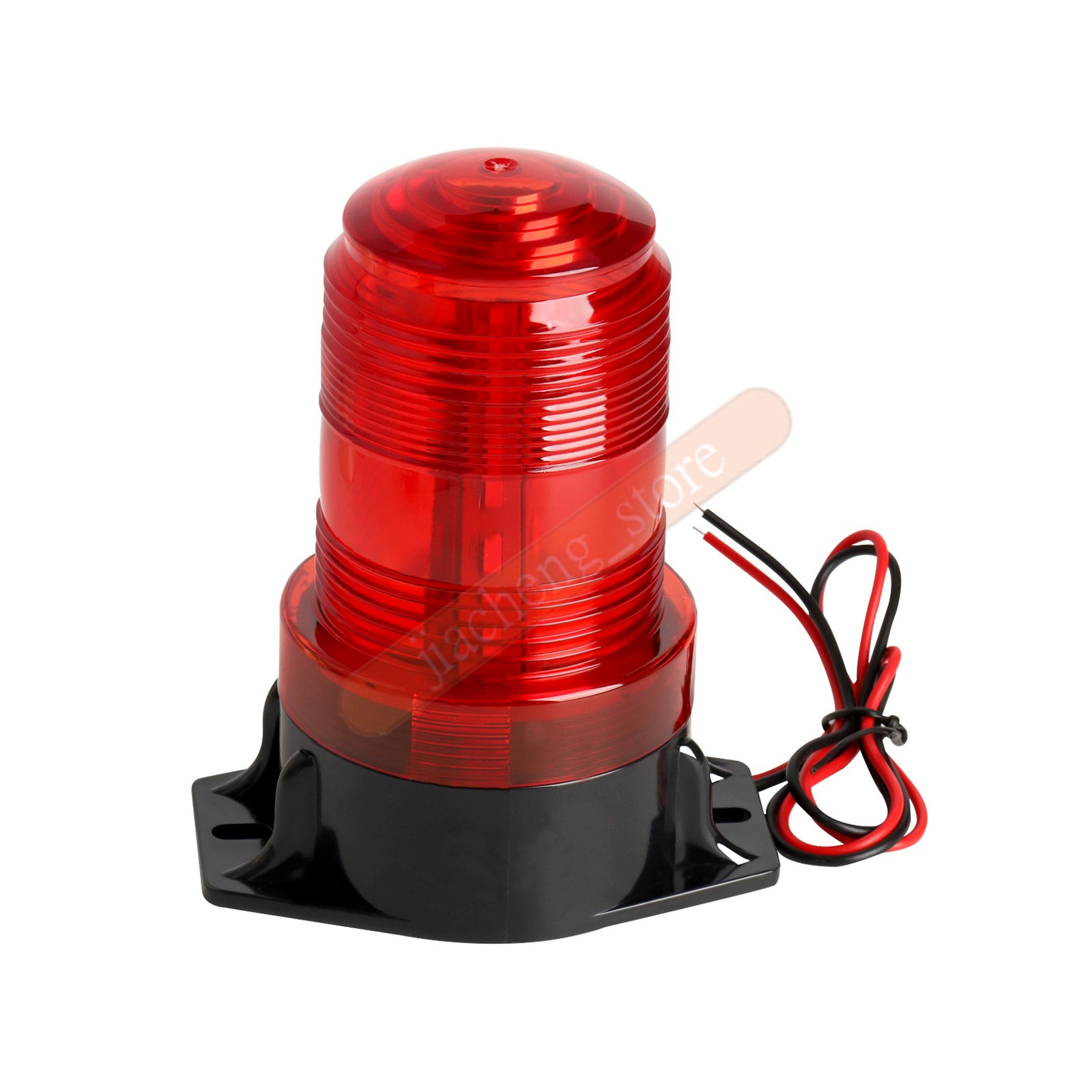 RED 30LED Rotating Strobe Light Rooftop Flash Beacon Emergency Warning 12V-24V