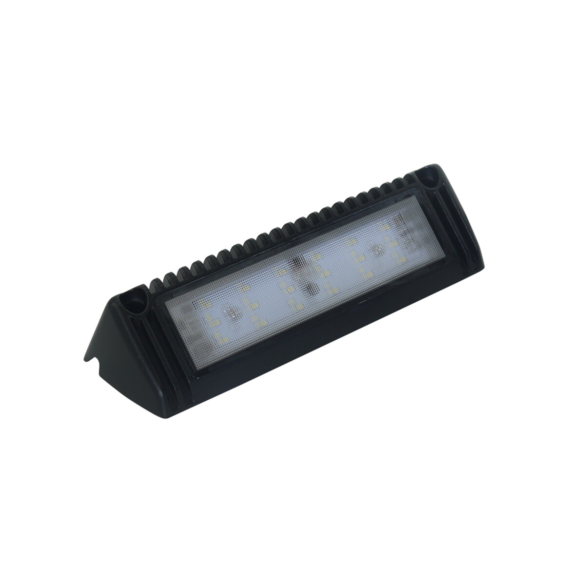 9inch 1800lm RV LED Exterior Light 40° Down Angle Flood Beam 6000K Cool-White