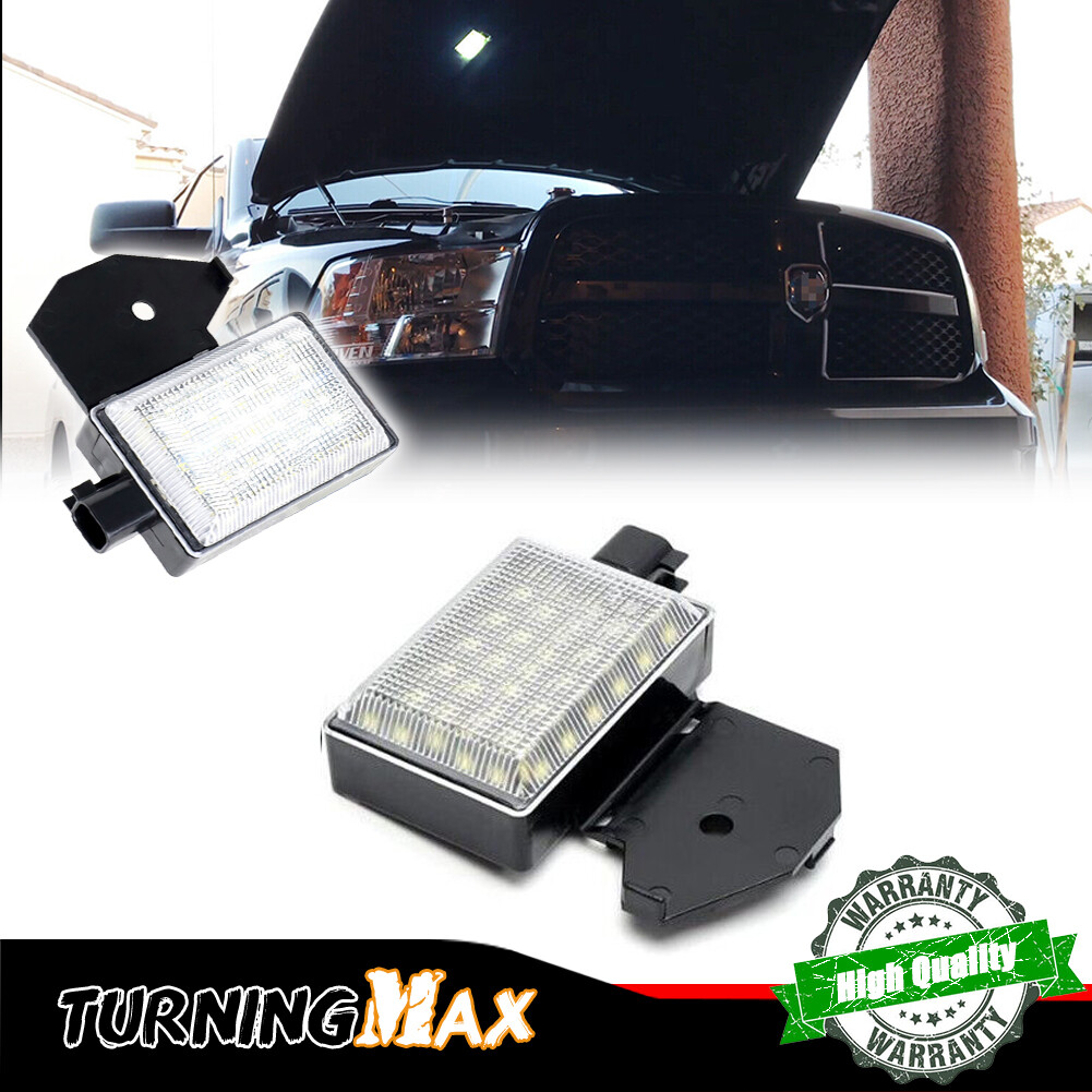 LED Underhood Hood Courtesy Light For Dodge RAM Charger Jeep Wrangler Chrysler