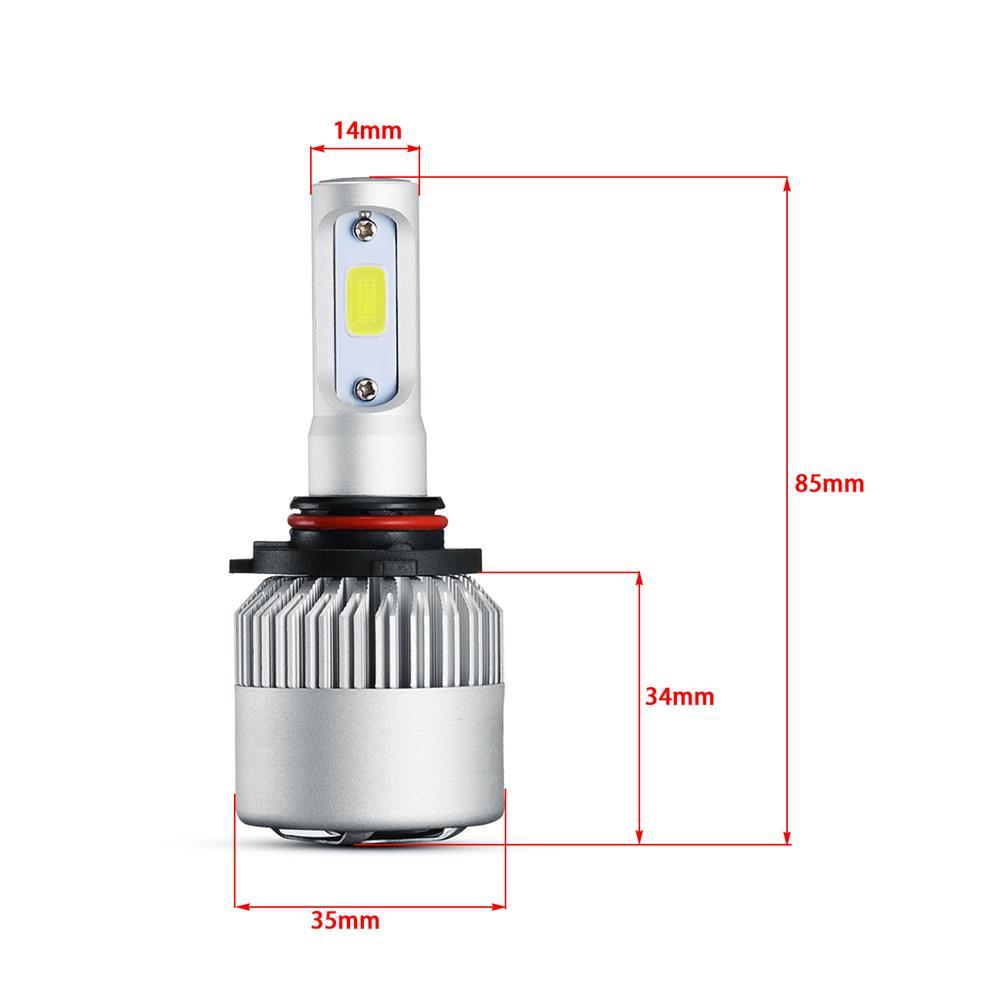 High Power HID LED Headlight H7 9005 Bulbs Lights for Suzuki GSXR 1000 2005-2006