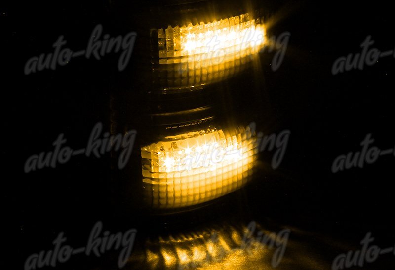 SMOKE LENS SIDE MIRROR AMBER LED TURN SIGNAL LIGHTS FIT 08-16 FORD SUPER DUTY