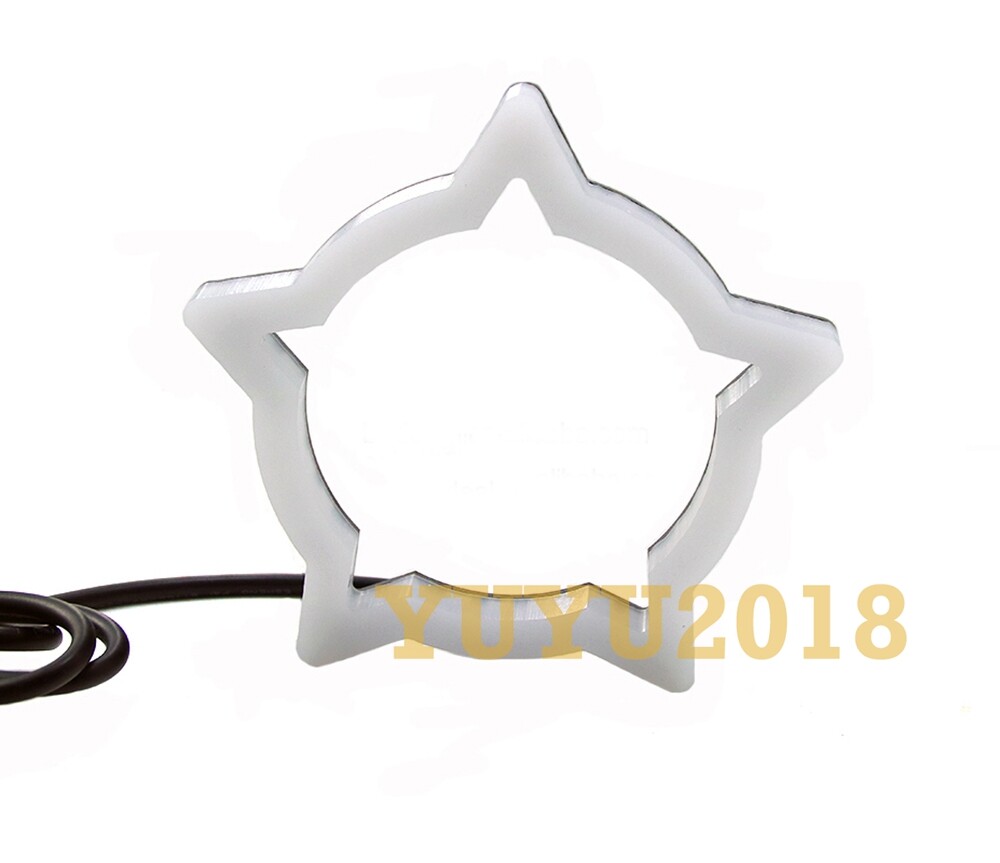 Dream color Star halo Flow Chasing RGB Turn Signal DRL bluetooth angel eye lamp