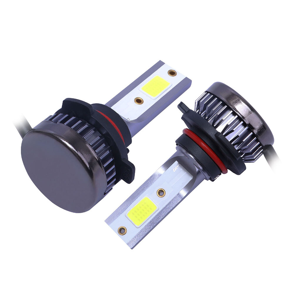 9005 9006 H11 Combo COB LED Headlight Fog Kits Bulb 6000K White High Low Beam