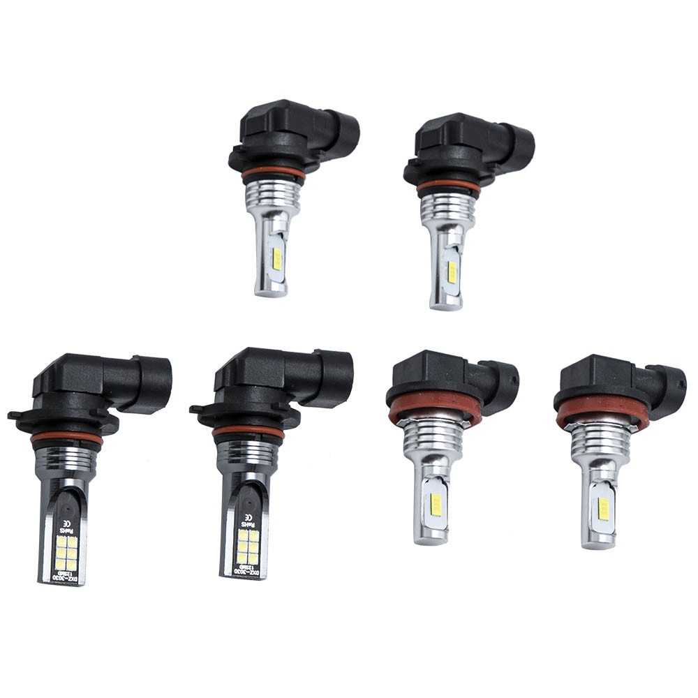 50000hrs LED Light Conversion Kit 9005 H11 9145 Set For Ford F-150 2017-2020