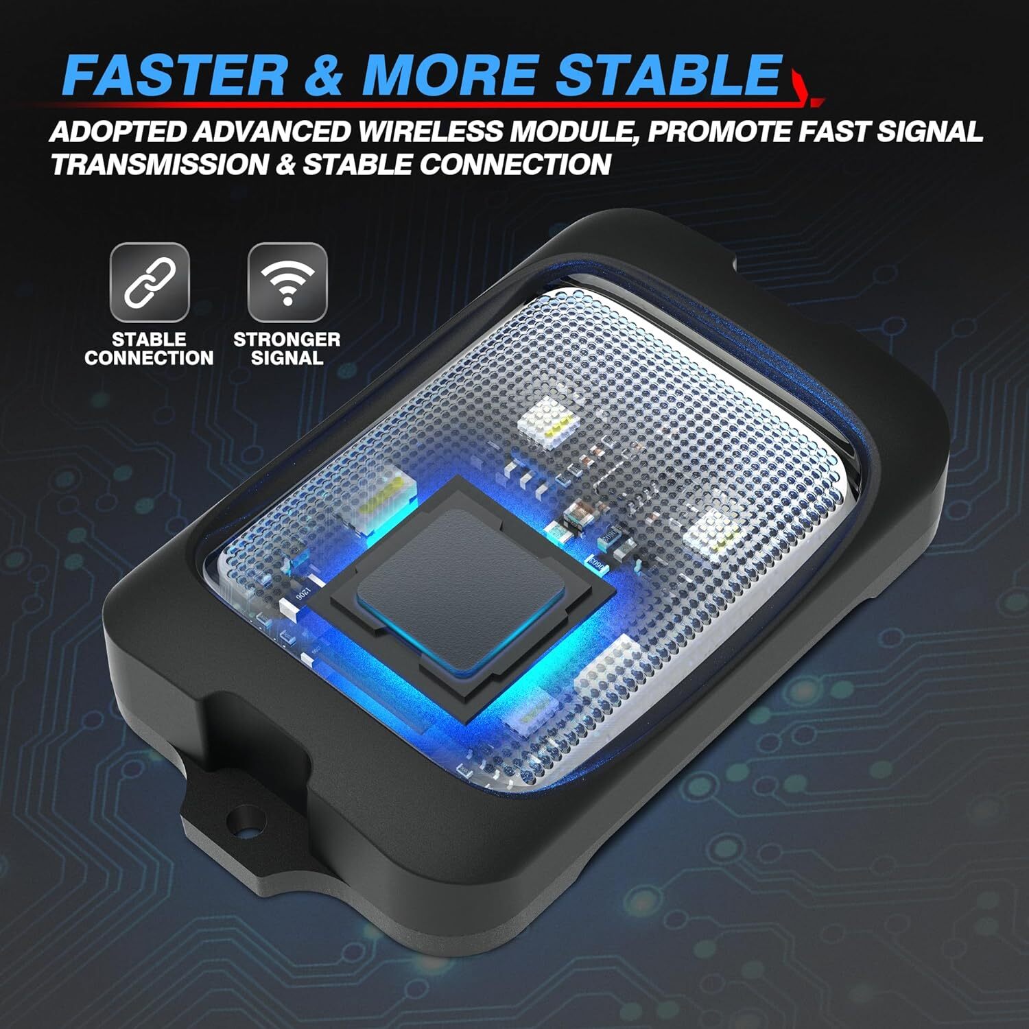 C3 Extensible RGBW LED Rock Lights, 4-24 Pods Wireless Control Underglow Lights