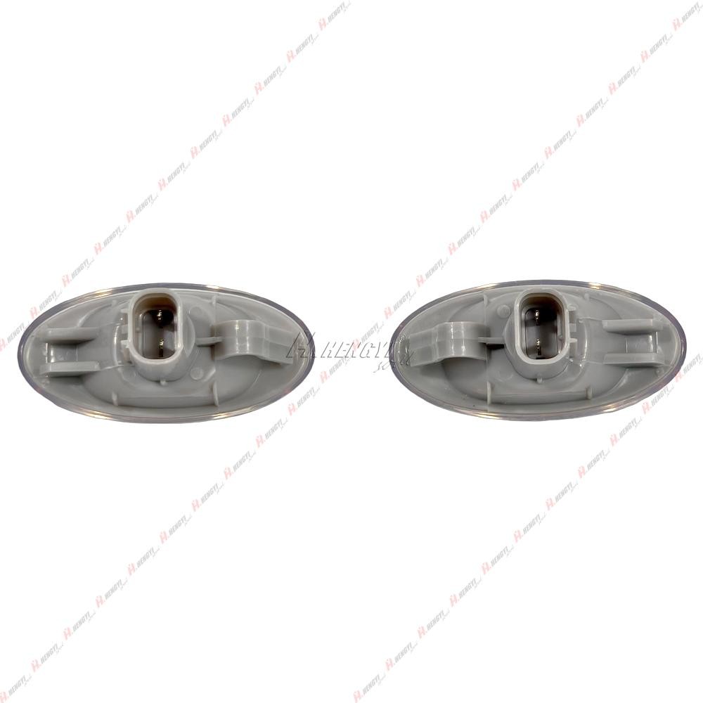 Pair Clear Front Fender Side Marker Indicator Lights For MAZDA BT-50 2006-2011