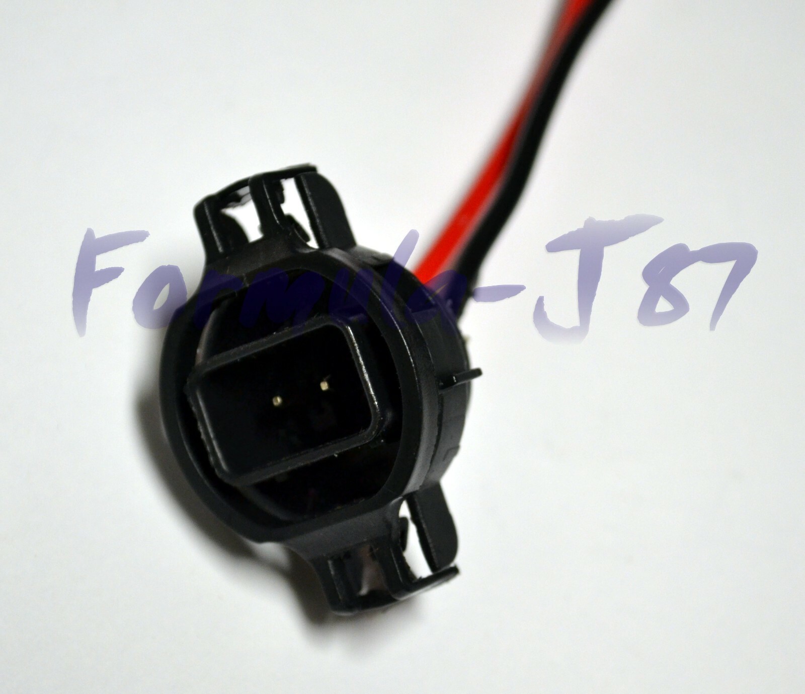 Wire PS24W 5202 H16 Two Harness Fog Light Female Bulb Socket Connector Plug Lamp