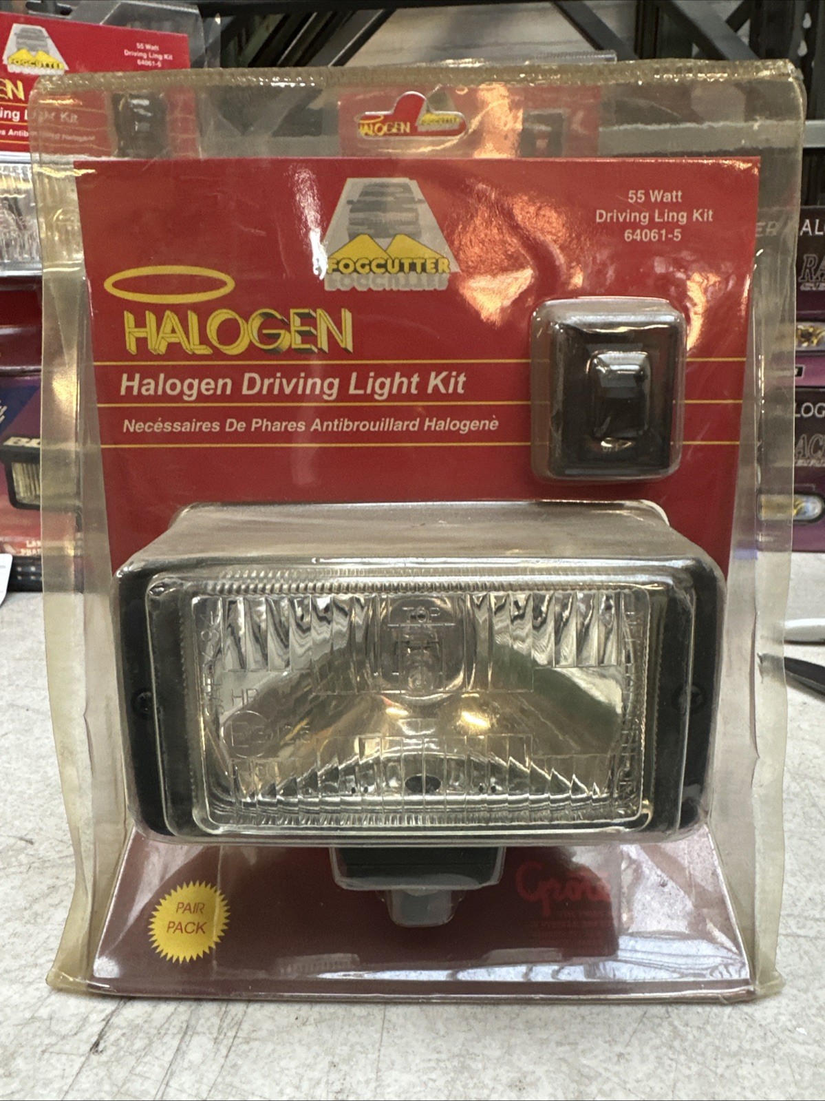 Grote FORWARD LIGHTING, CLEAR,HALOGEN DRIVING KIT 64061-5