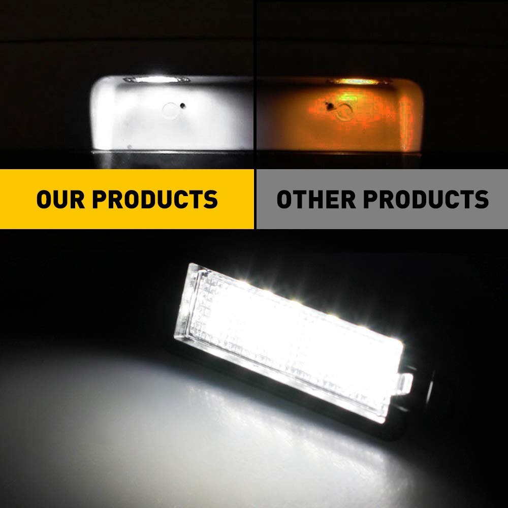 Fit For Chrysler 300 Dodge Charger Challenger LED License Plate Light 2015-2020