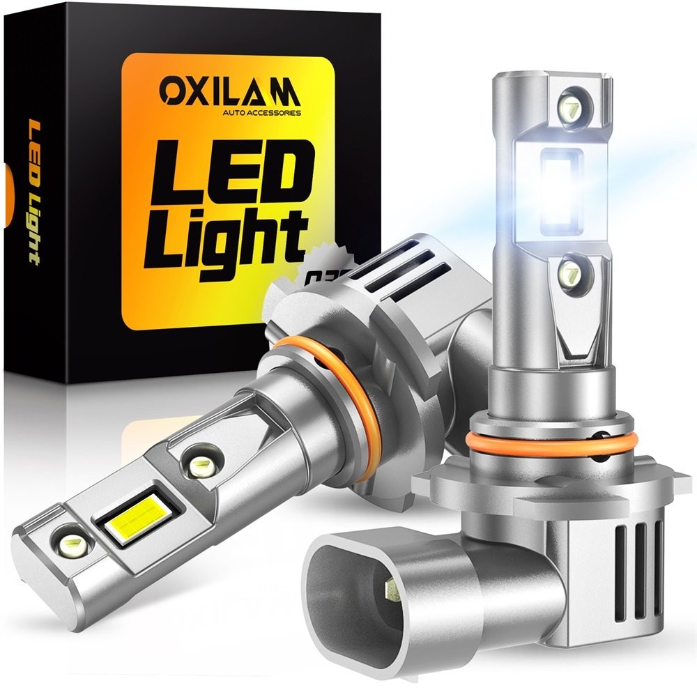 OXILAM 9005 LED Headlight Bright Bulbs Kit 20000LM HIGH/LOW Beam 6500K US 2-10X
