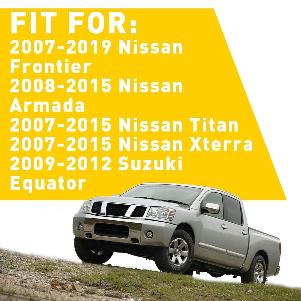 For 2007-2019 Nissan Frontier License Plate Light Rear Bumper Lamp Replacement