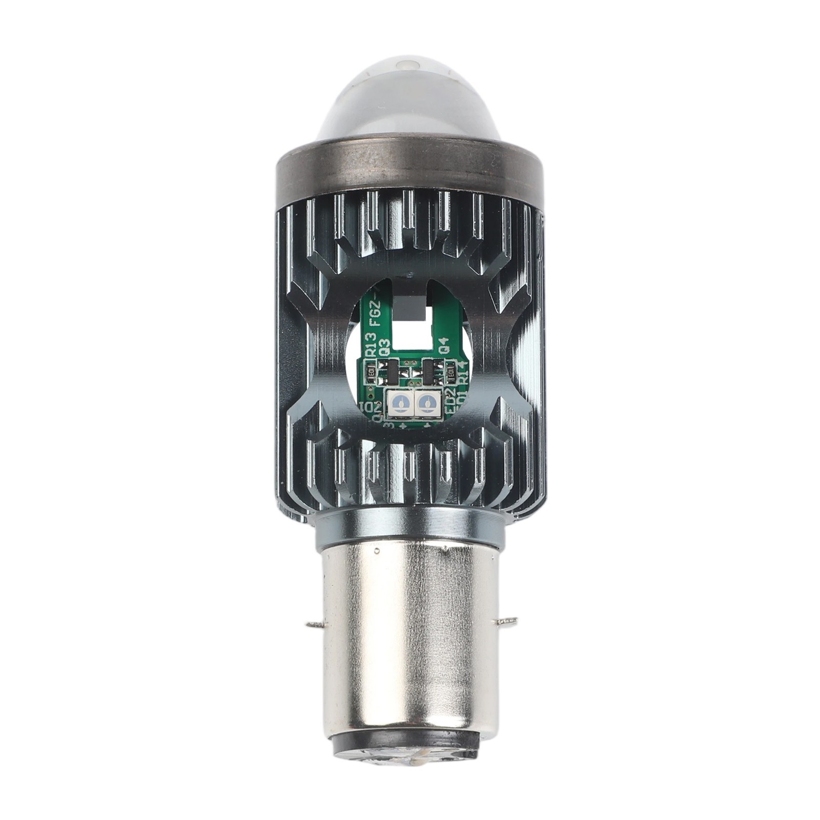LED Headlight with Aviation Aluminum White Yellow Lens Red Blue for P15D