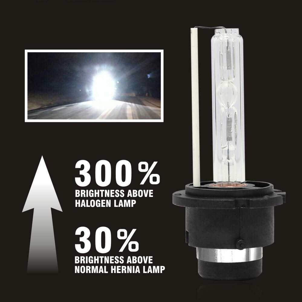 2X D2S D2R D2C HID Xenon Headlight Bulbs Lamp Low Beam 6000K DIAMOND WHITE 35W