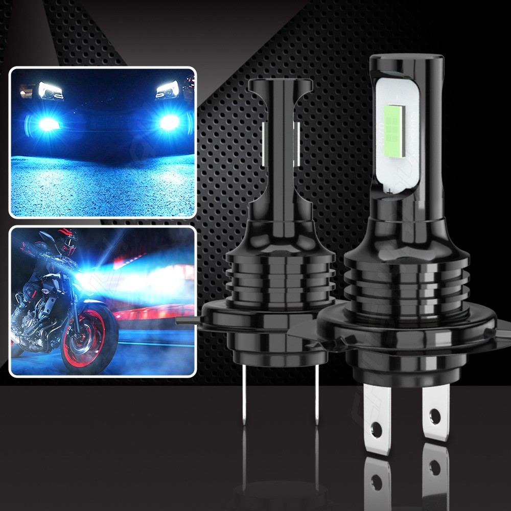 For Yamaha YZF-R6 2003-09 YZF-R1 2009-11 – 2x LED Headlight H7 Bulbs Blue 8000K