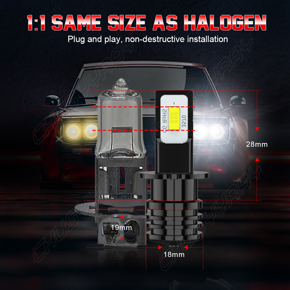 For Toyota 4Runner 1999-2002 6000K LED Headlight High Low + Fog Lights Bulbs 4pc