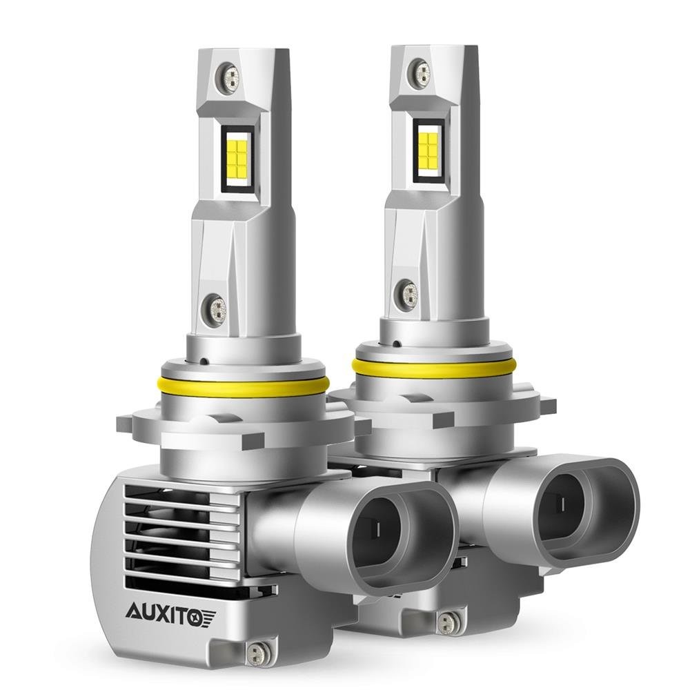 AUXITO 9005 LED Headlight Bulb High Low Beam Kit 6000K Super White Light 30000LM