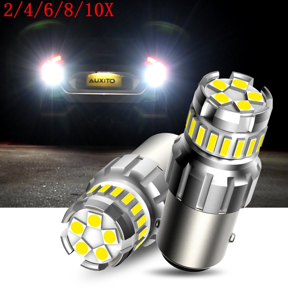 1157 Light Auto Car Brake Stop Signal Turn Reverse Tail P21/5W 7507 Lamp 2/10x