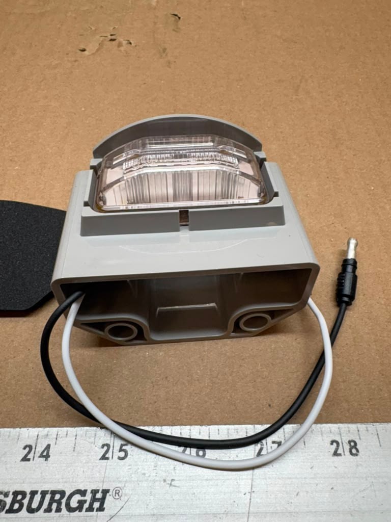 Optronics LPL26SKBP LED License Plate Light Kit Trailer Truck RV Gray New