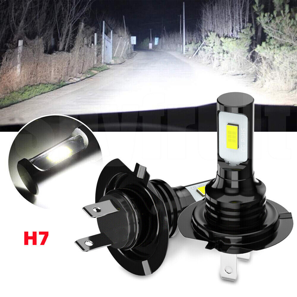H7 LED Headlight Bulb Super Bright High Low Beam Conversion Kit 5Years Warranty