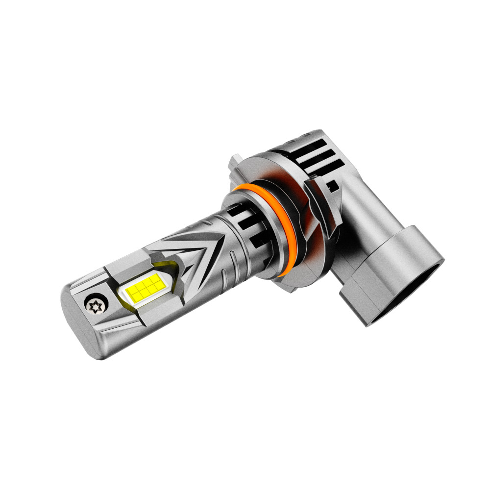 AUXBEAM 9005 9006 H11 9012 CANBUS LED Headlight Bulbs High / Low Beam 6500K Fan