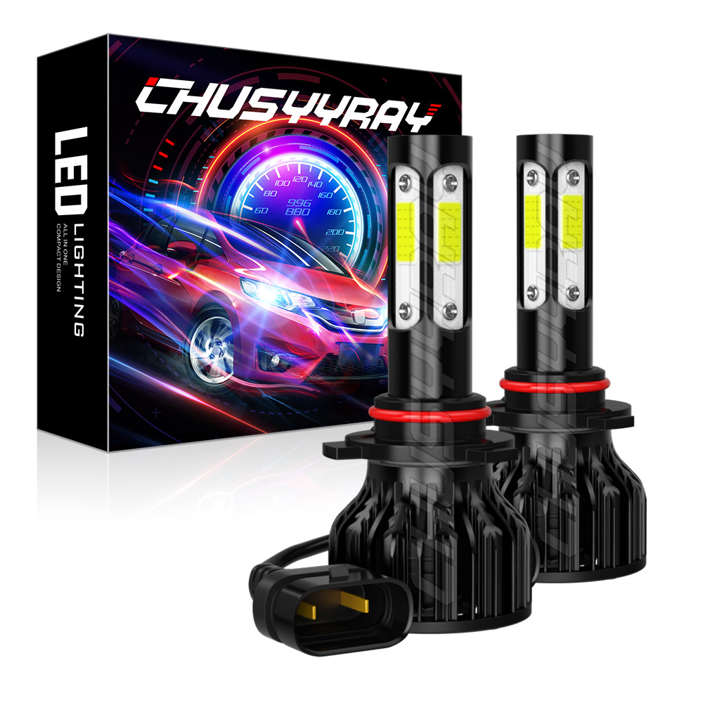 For Ford Edge 2011-2014 Headlight 9012 LED 6500K 16000LM Super Bright 2x Bulbs