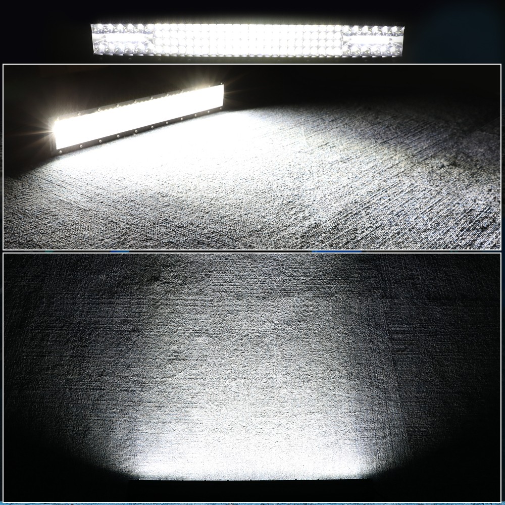 18inch LED Work Light Bar Spot Flood Combo 6500K Driving Fog OffRoad ATV 4WD 20″