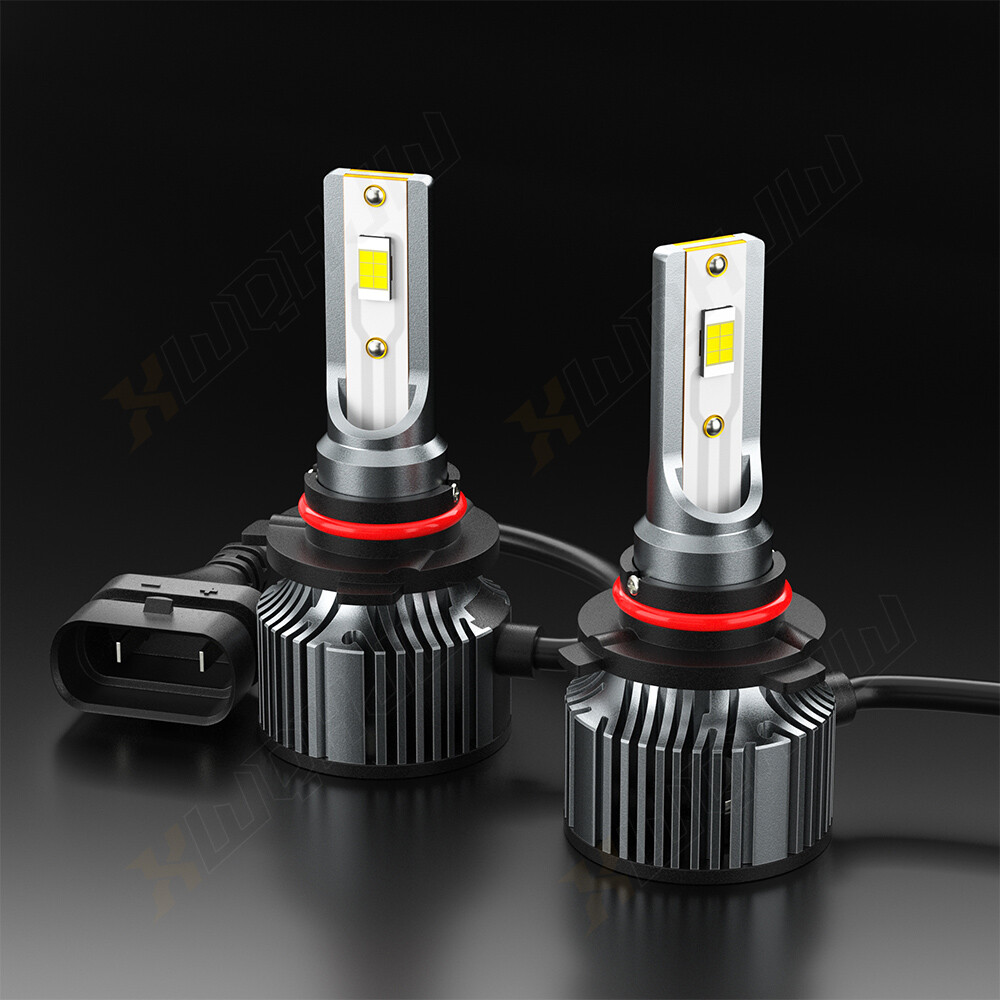 4PCS Combo 9005+H11 WHITE 6000K LED Headlight Bulbs Kit 120W High Low Beam