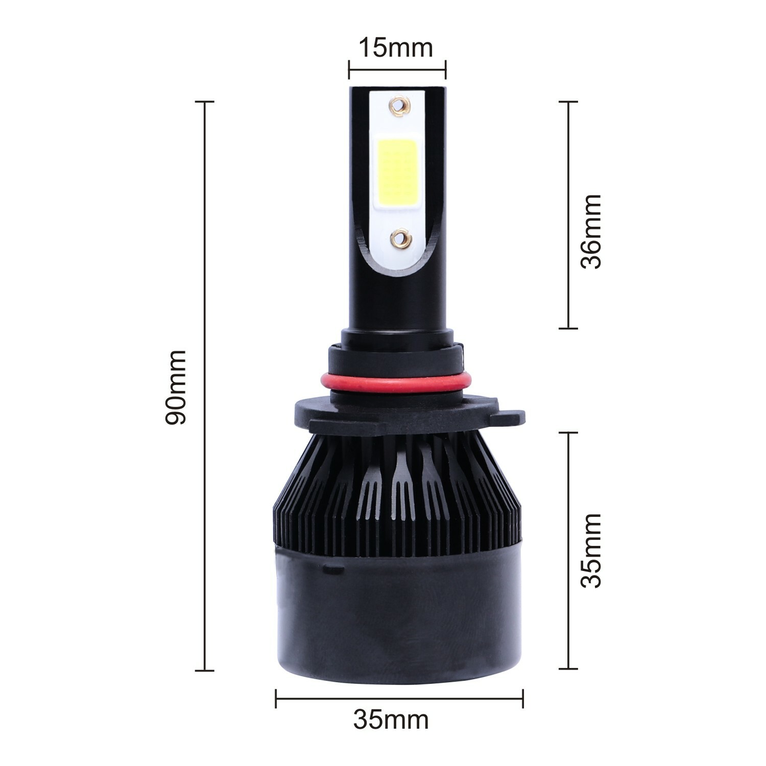 9005 H11 For GMC Terrain 2010-2015 6x LED Headlight Fog Light Combo 8000K HB3 H9