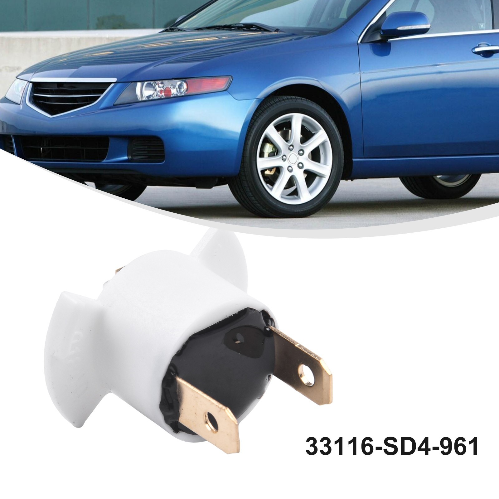 Bulb Socket Holder H1 Halogen Plastic Copper 33116-SD4-961 High Quality