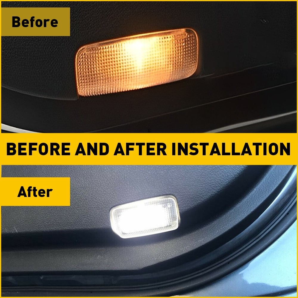 White 18LED Door Courtesy Side Light Clear Lens For 2010-2012 2011 Lexus HS250h
