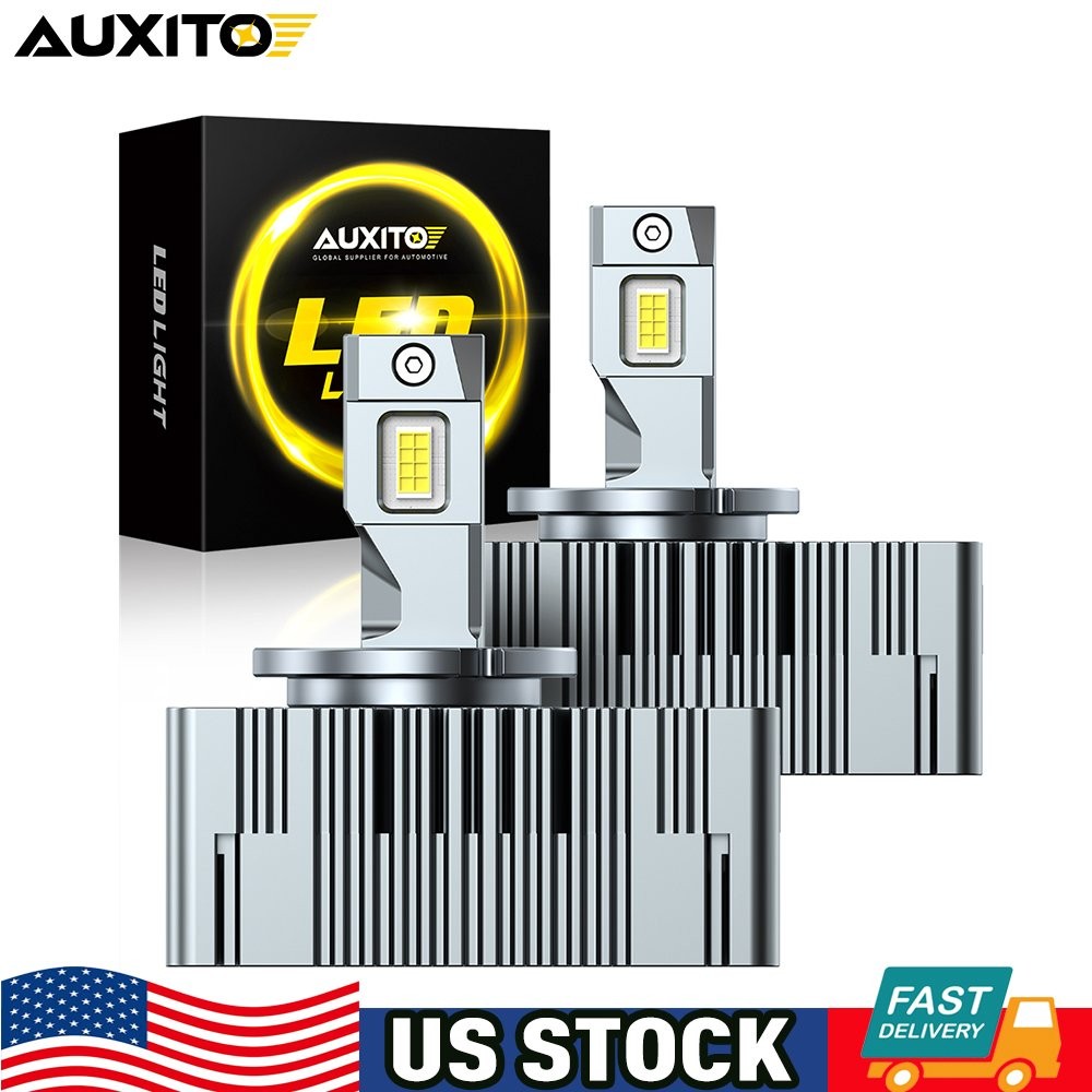 2PCS D5S/D5R LED Headlight Replace HID Xenon Super Bright 6000K Conversion Kit A