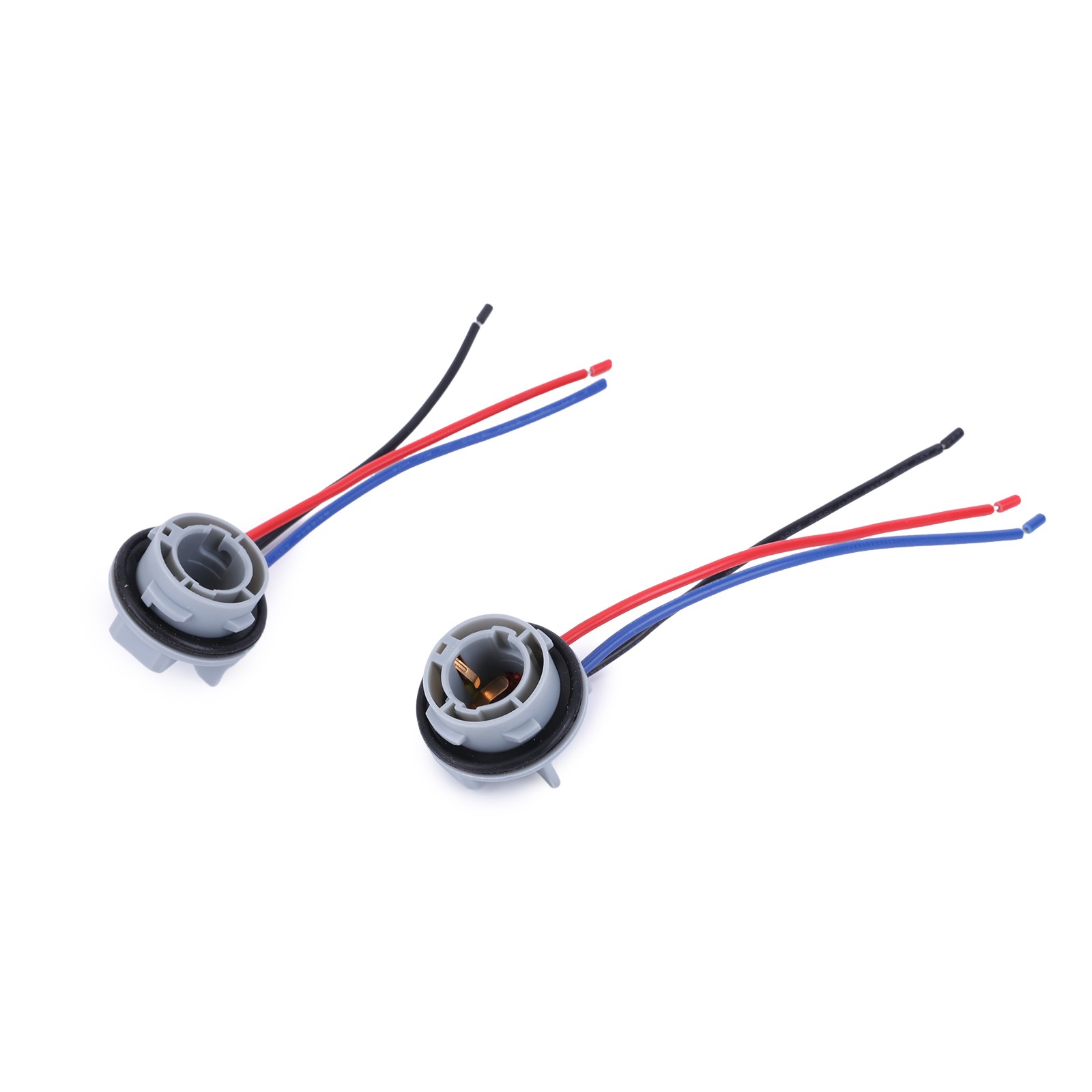 2x for 1157 1154 1016 1034 1053 1076 1130 LED Tail Light Bulb Socket Harnesses