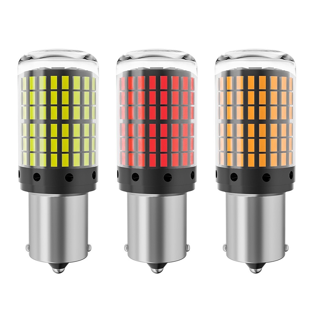 1156 1157 3157 7440 7443 LED Brake Light White Red Yellow Car Stop Tail Lamp