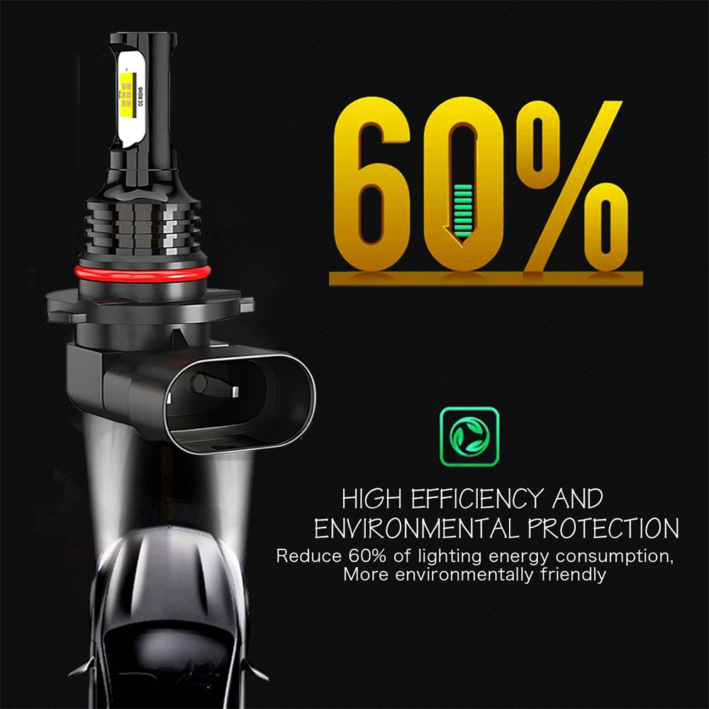 9005+H11 LED Headlight Bulbs Kit For Chevrolet Malibu 2013-2021 High Low Beam