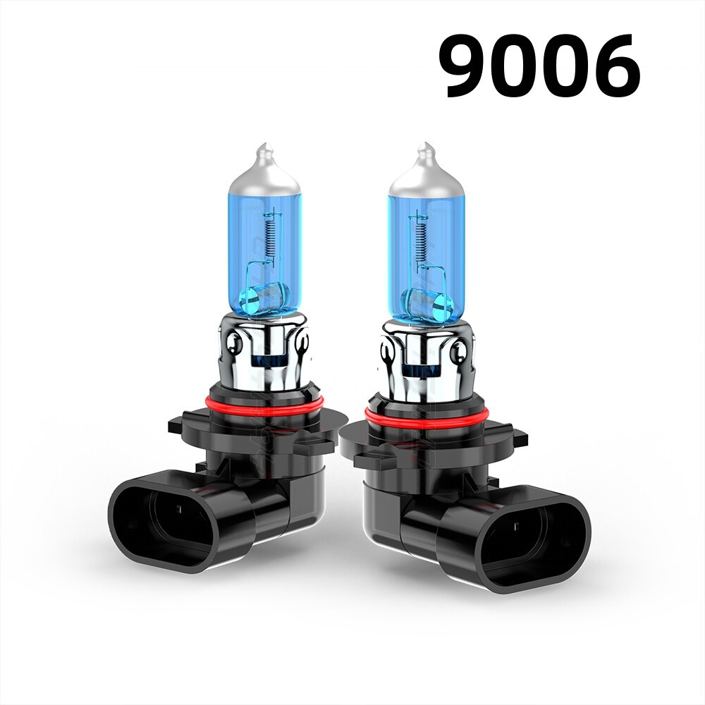 2x 9006 HB4 6000K White Headlamp 12-24V 100W Low Beam Auto Front Left Right Bulb