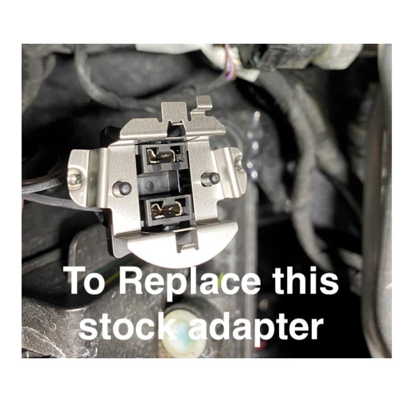 H7 LED Headlight Bulb Adapter Holders Socket Base Retainer Clip for Bens-C VW 4X