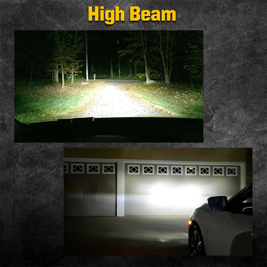 For Toyota 4Runner 2010-2020 LED Headlight Bulbs Kit Hi/Lo Beam Fog Light Bulbs