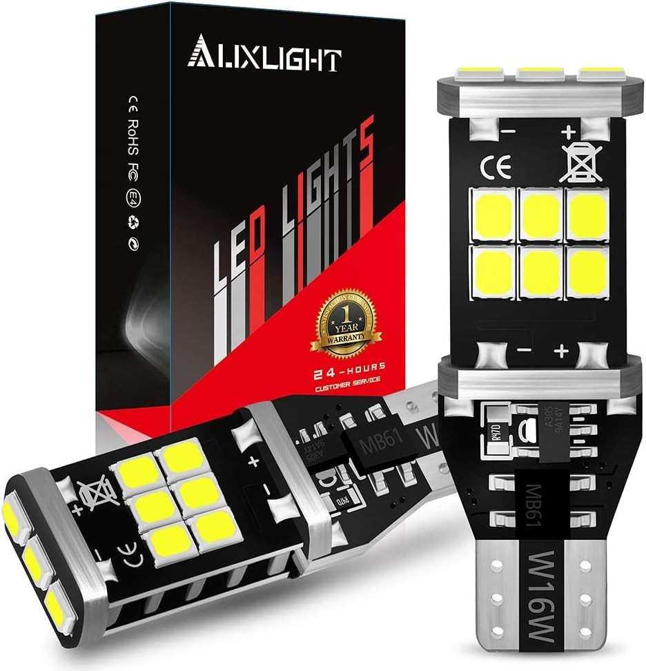 High Power LED Bulbs with 360-Degree Illumination – 30,000 Hour Lifespan, 2 Pack