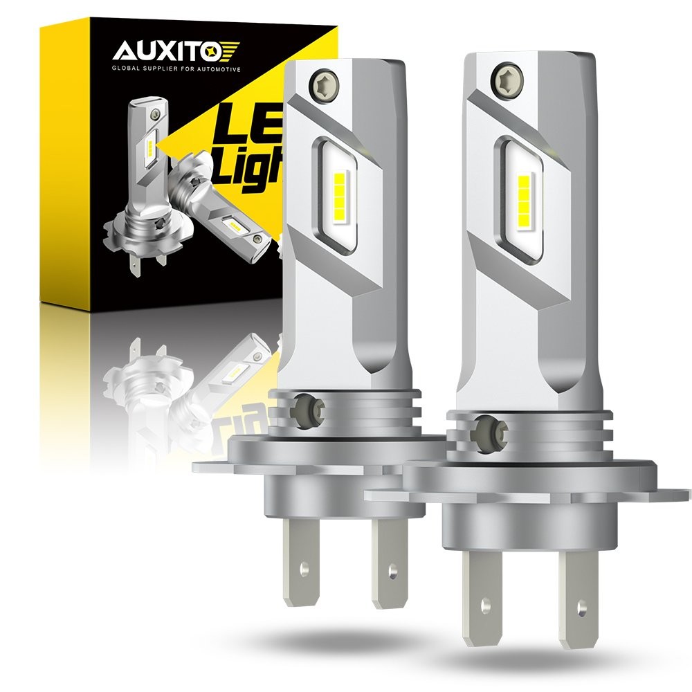 AUXITO H7 LED Headlight Bulbs High Low 160W 6500K Bright White CANBUS ERROR FREE