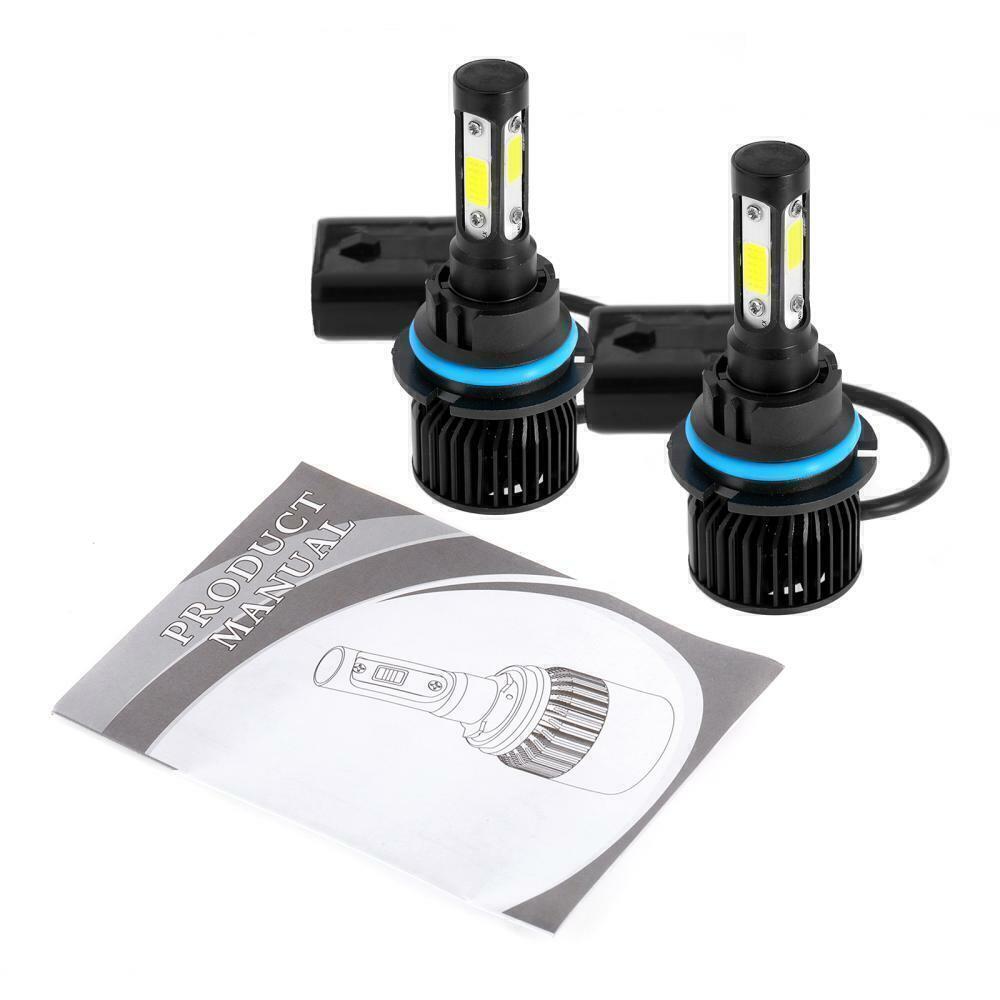 4-sides 9004 LED Headlight Bulb High Low Beam 6500K 2600000LM White Super Bright
