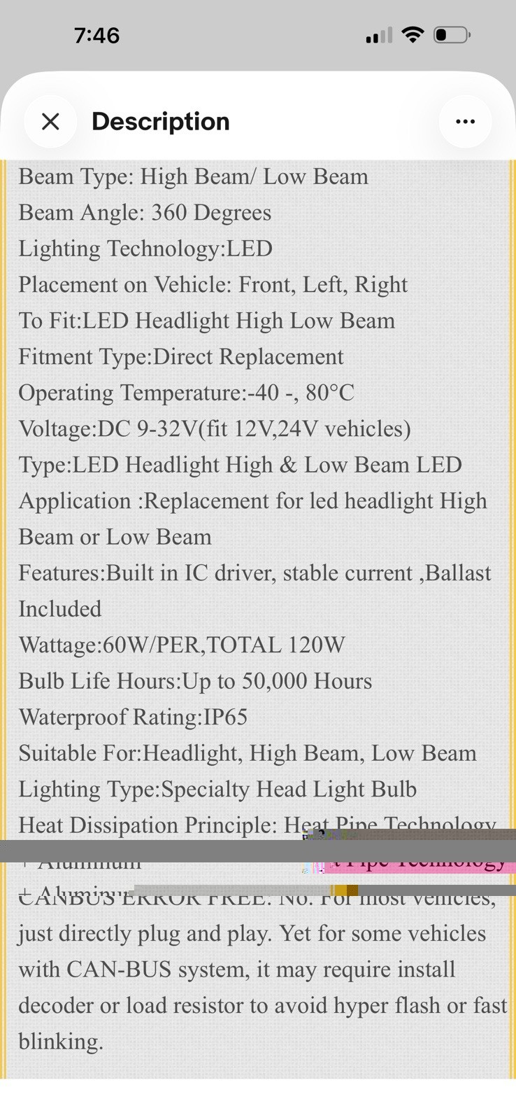 AUXITO 9007 HB5 LED Headlight Bulbs High Low Beam 330000LM White Super Bright 2X